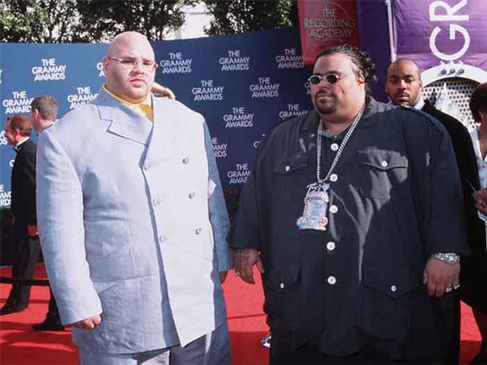 Fat Joe and Big Pun together on a photo.